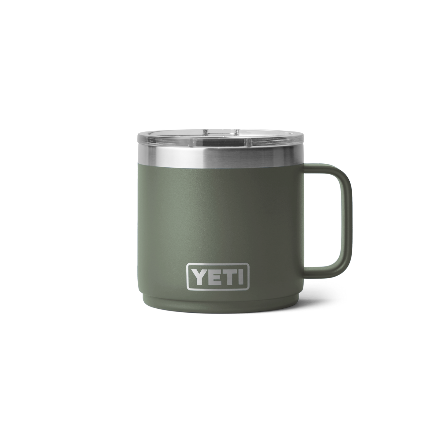 YETI Rambler® 14 oz (414 ml) Stapelbares Tasse Camp Green