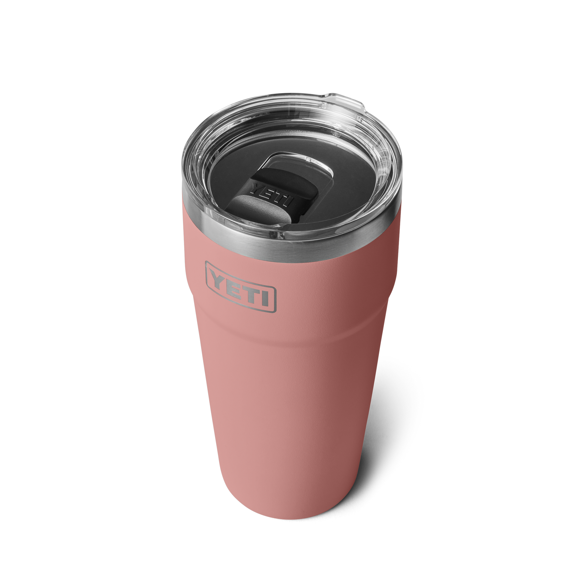 YETI Rambler® Stapelbarer Becher mit 20 oz (591 ml) Fassungsvermögen Sandstone Pink