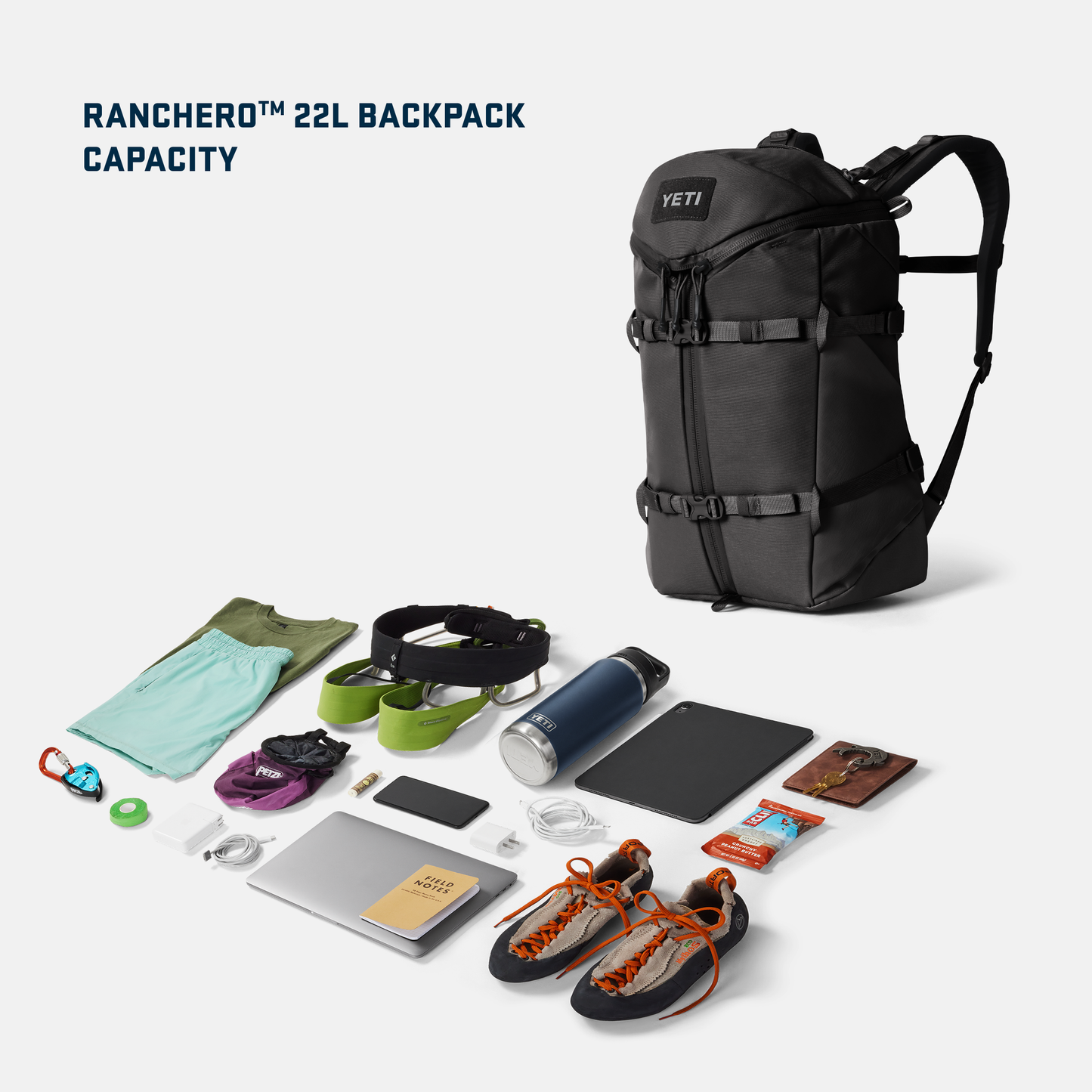 YETI Ranchero™ 22L Backpack Black