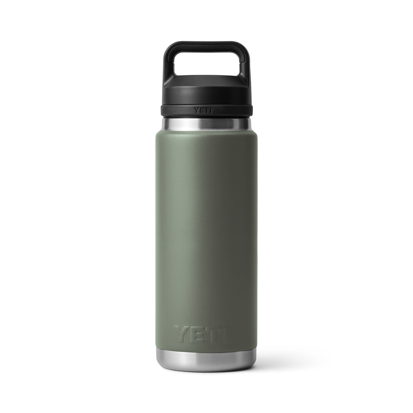 YETI Rambler® 26 oz Flasche mit Chug-Verschluss (760 ml) Camp Green