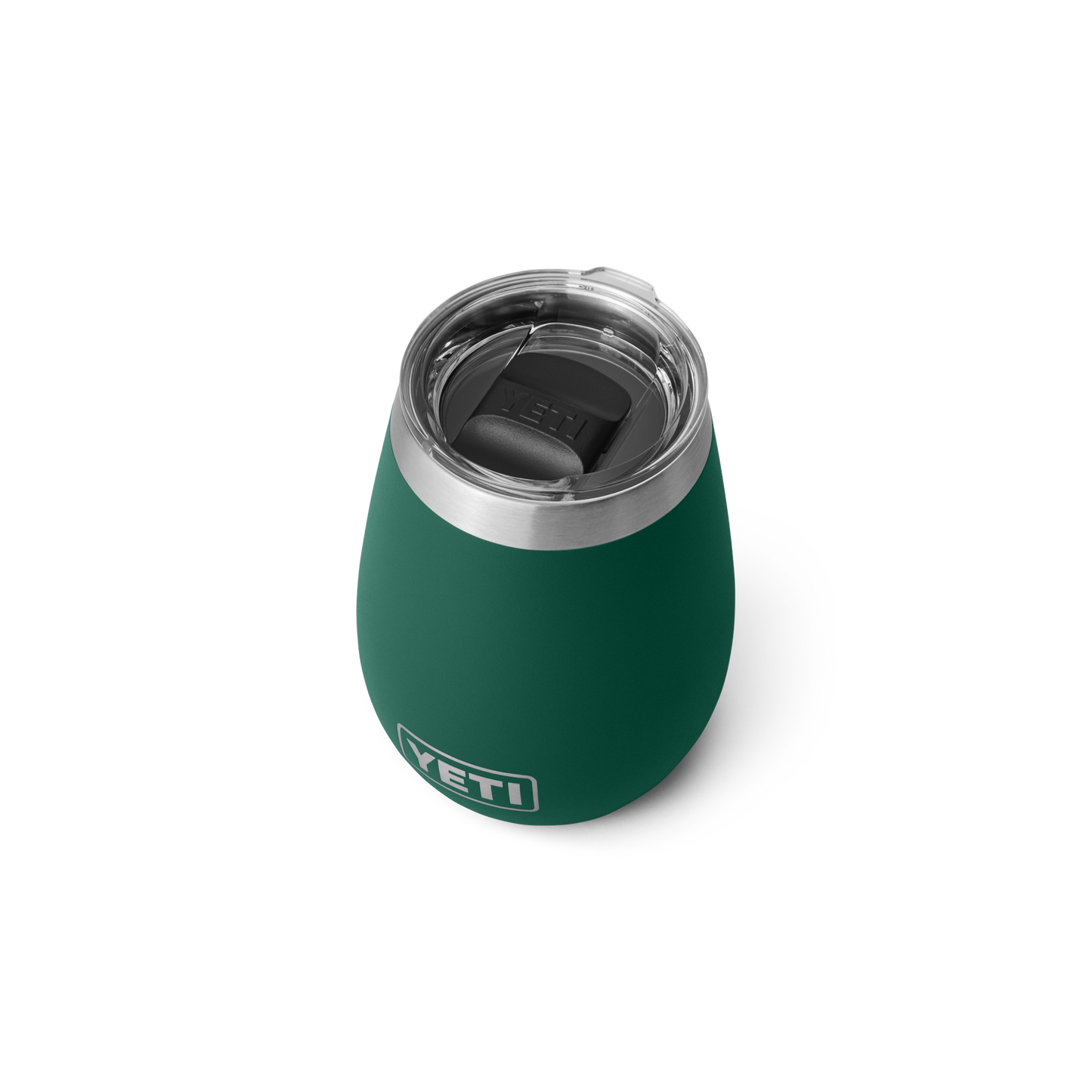 YETI Rambler® 10 oz (295 ml) Wine Tumbler Black Forest Green