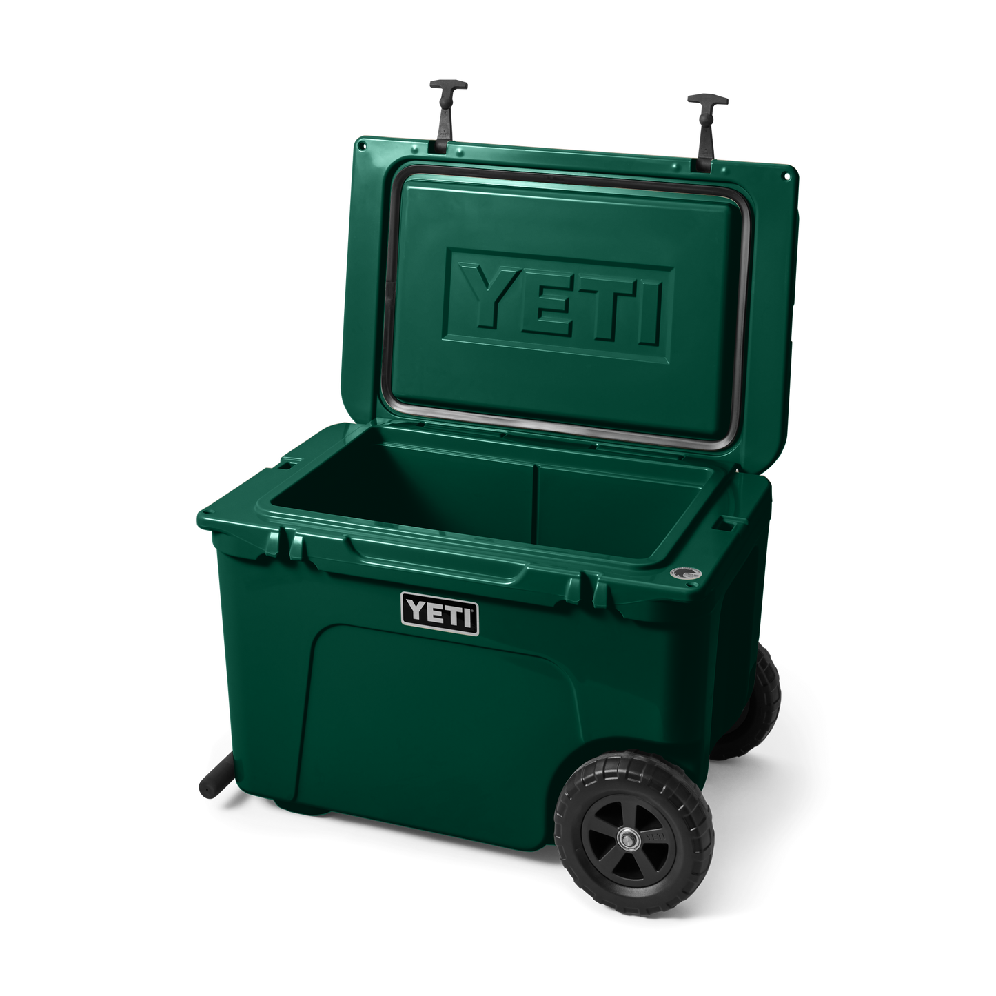 YETI Tundra Haul® Wheeled Cool Box Black Forest Green