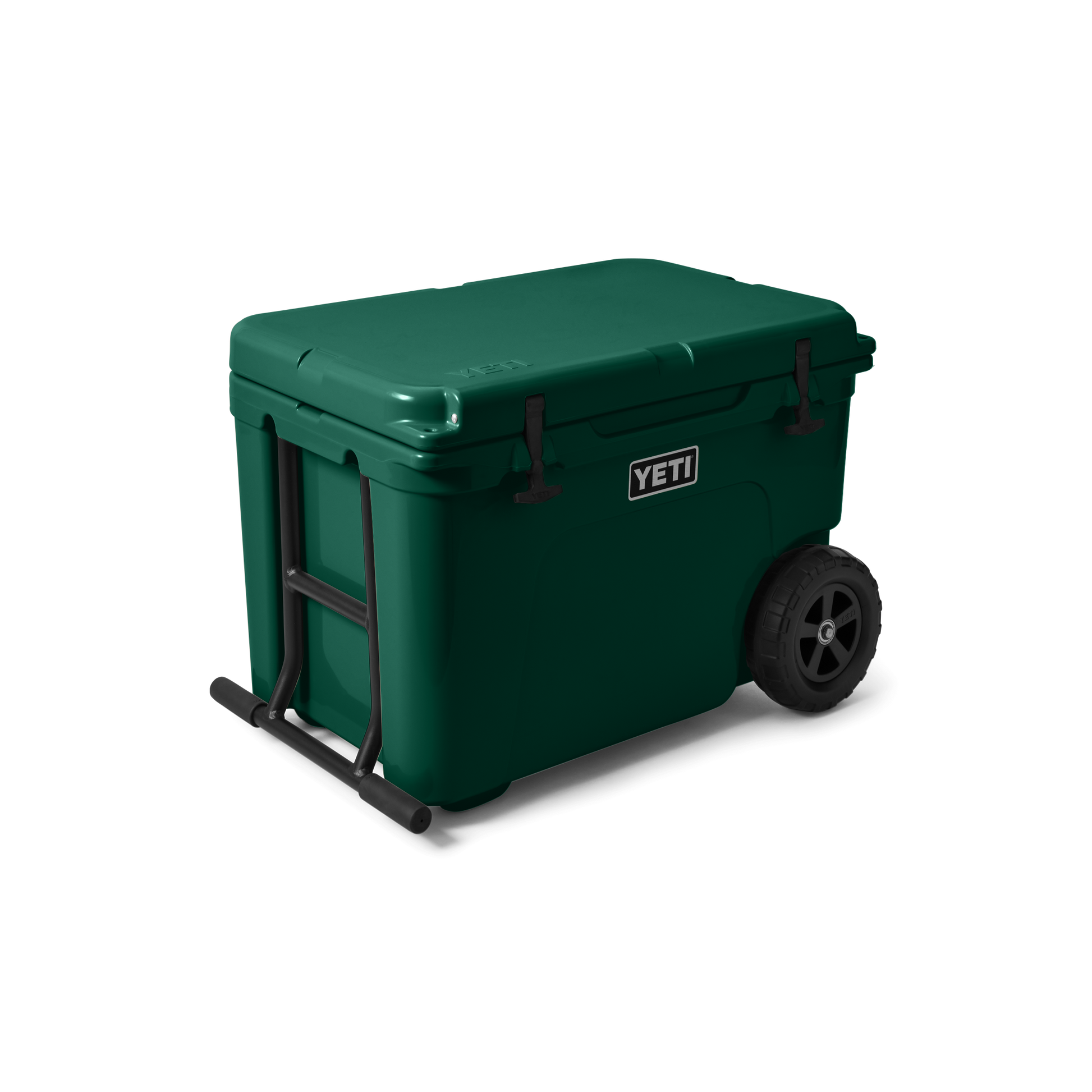 YETI Tundra Haul® Wheeled Cool Box Black Forest Green