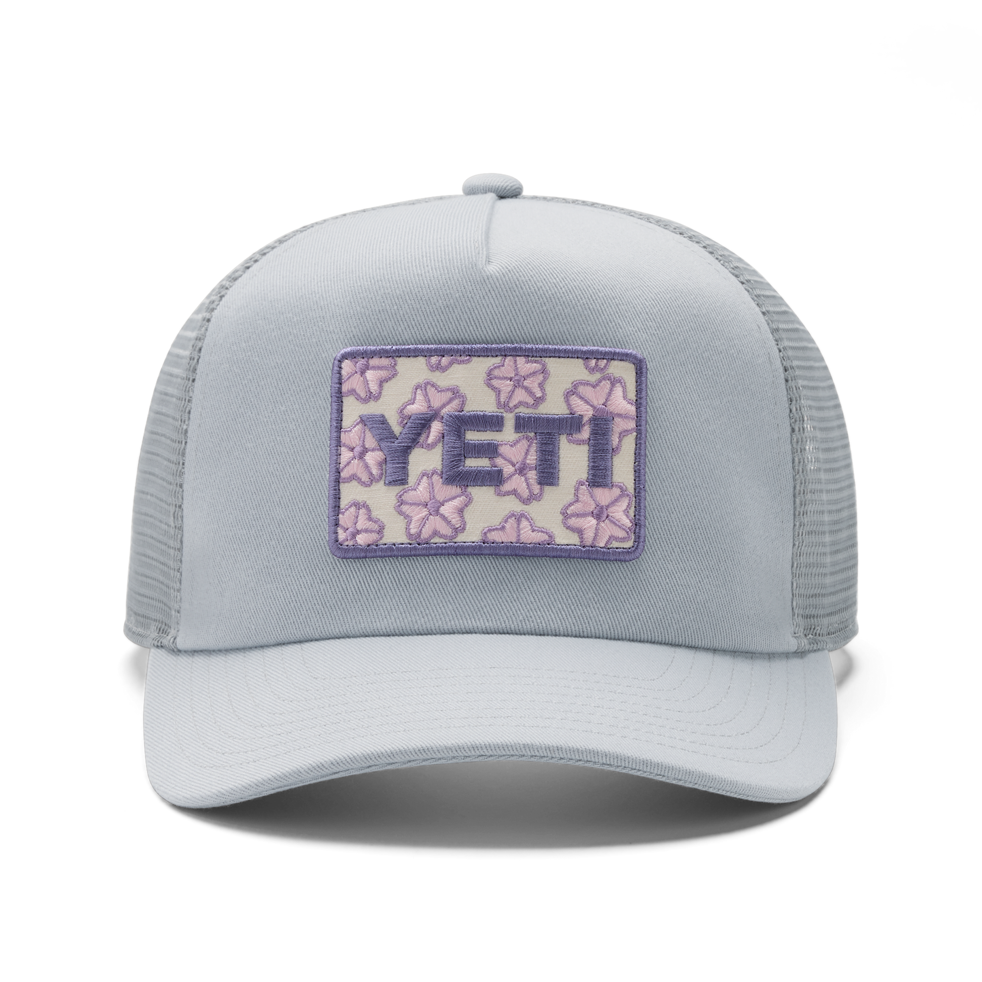 YETIYETI™ Cherry Blossom Trucker Hat Grey