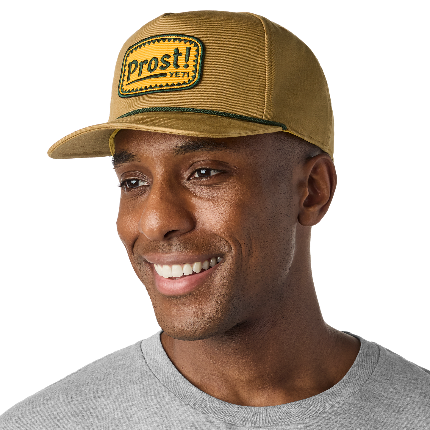 YETI YETI™ Prost! Cap mit Seildetail und flacher Krempe Brown