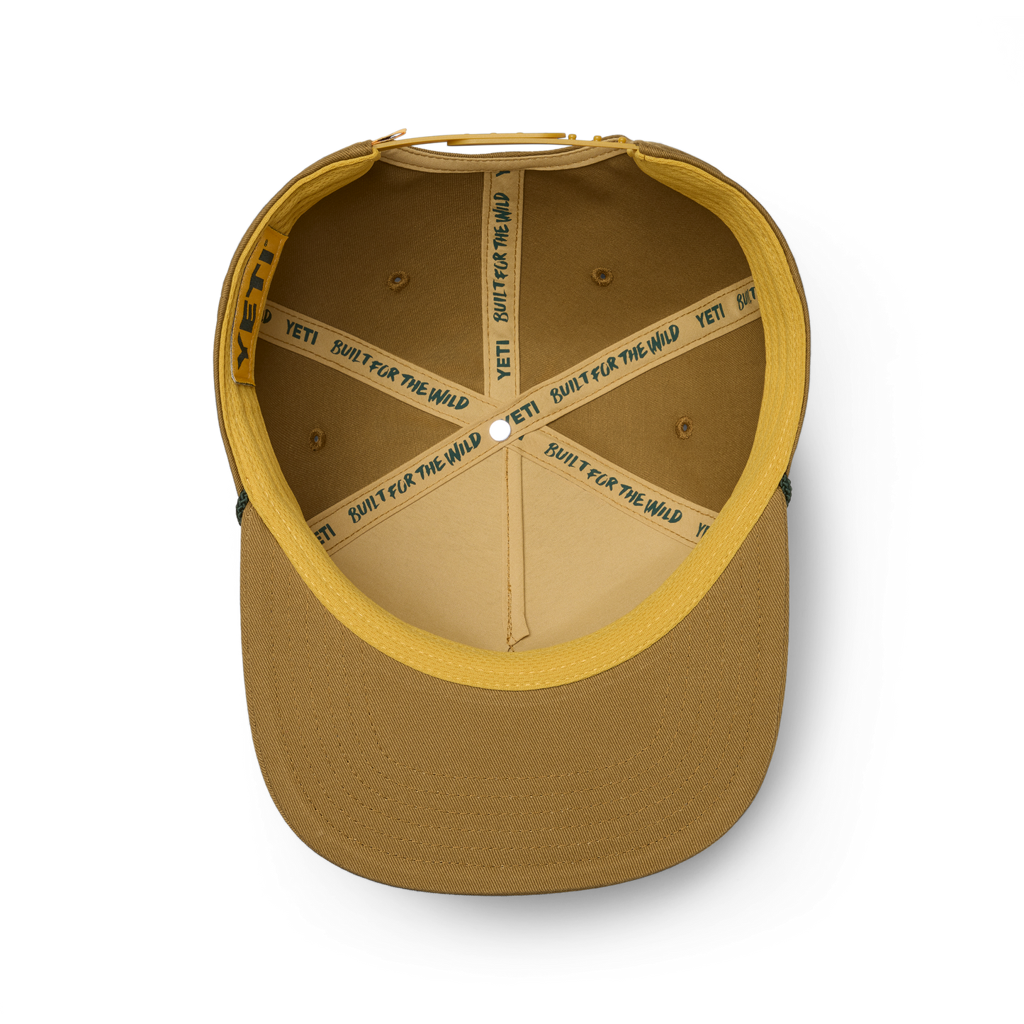 YETI YETI™ Prost! Cap mit Seildetail und flacher Krempe Brown