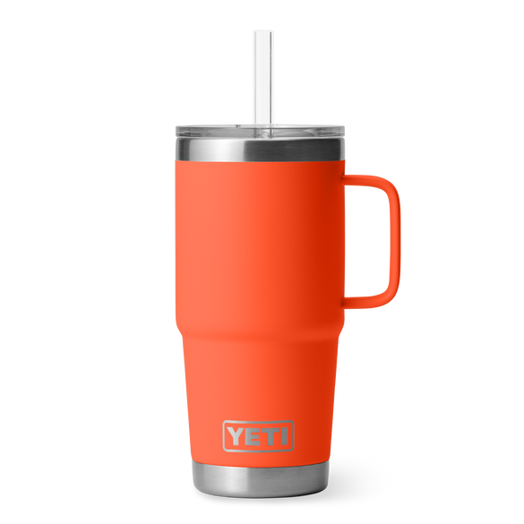 YETI Rambler® 25 oz (739 ml) Trinkbecher Papaya