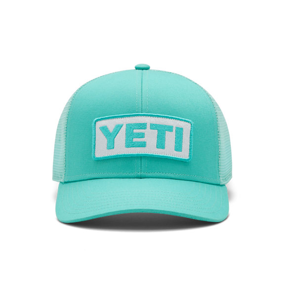 YETI Logo Badge Mid Pro Trucker Hat Ocean