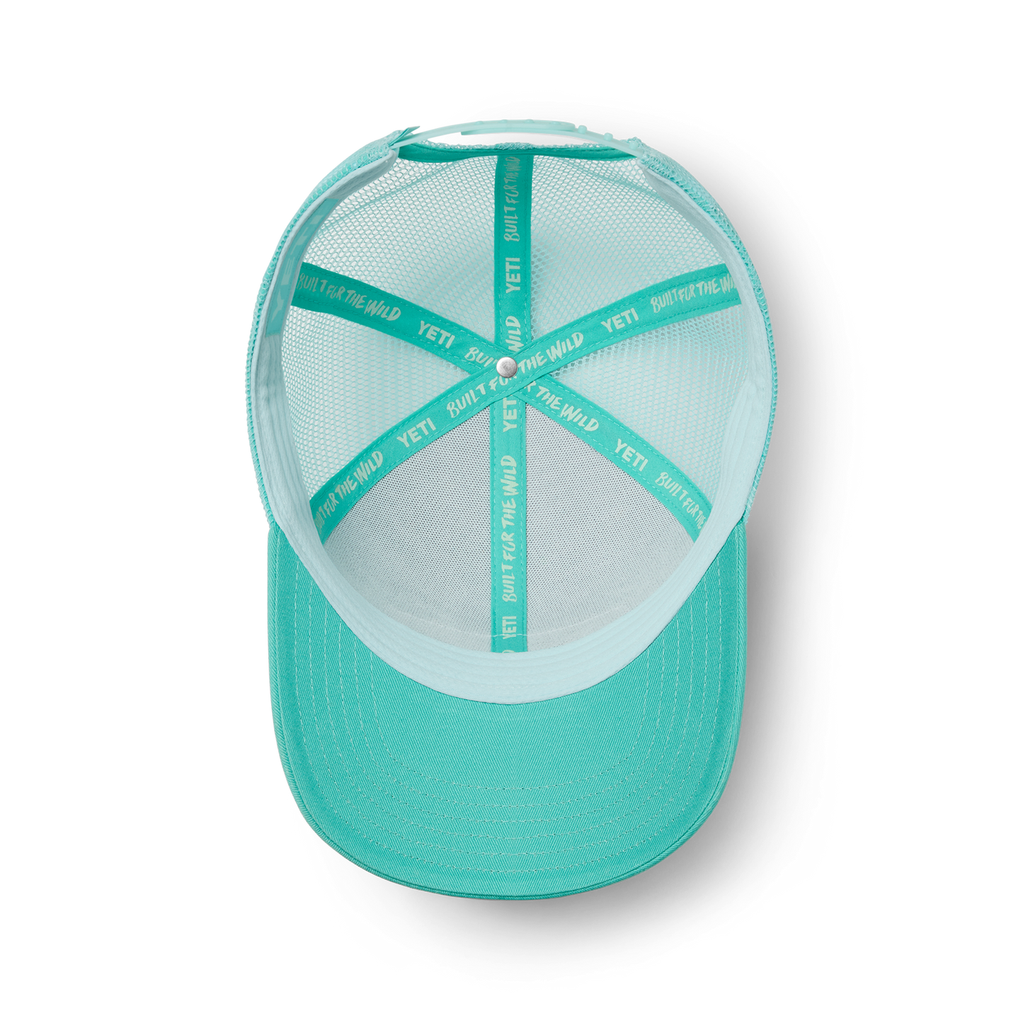 YETI Logo Badge Mid Pro Trucker Hat Ocean