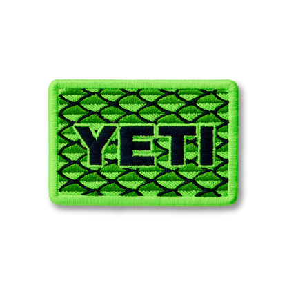 YETI Scales Patch Green