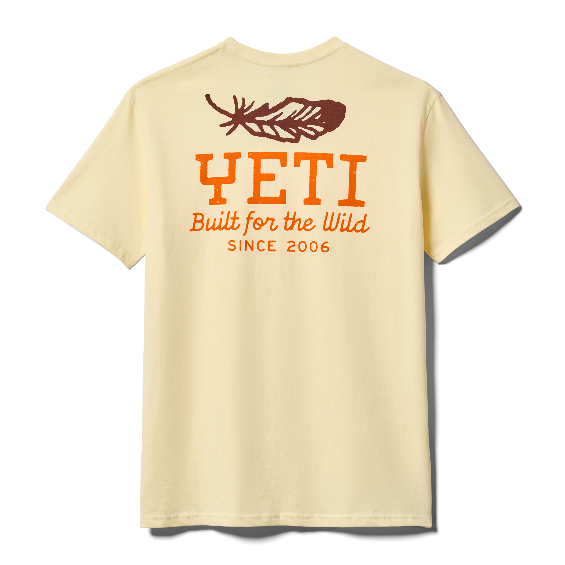 YETI Feather Short Sleeve T-Shirt Butter