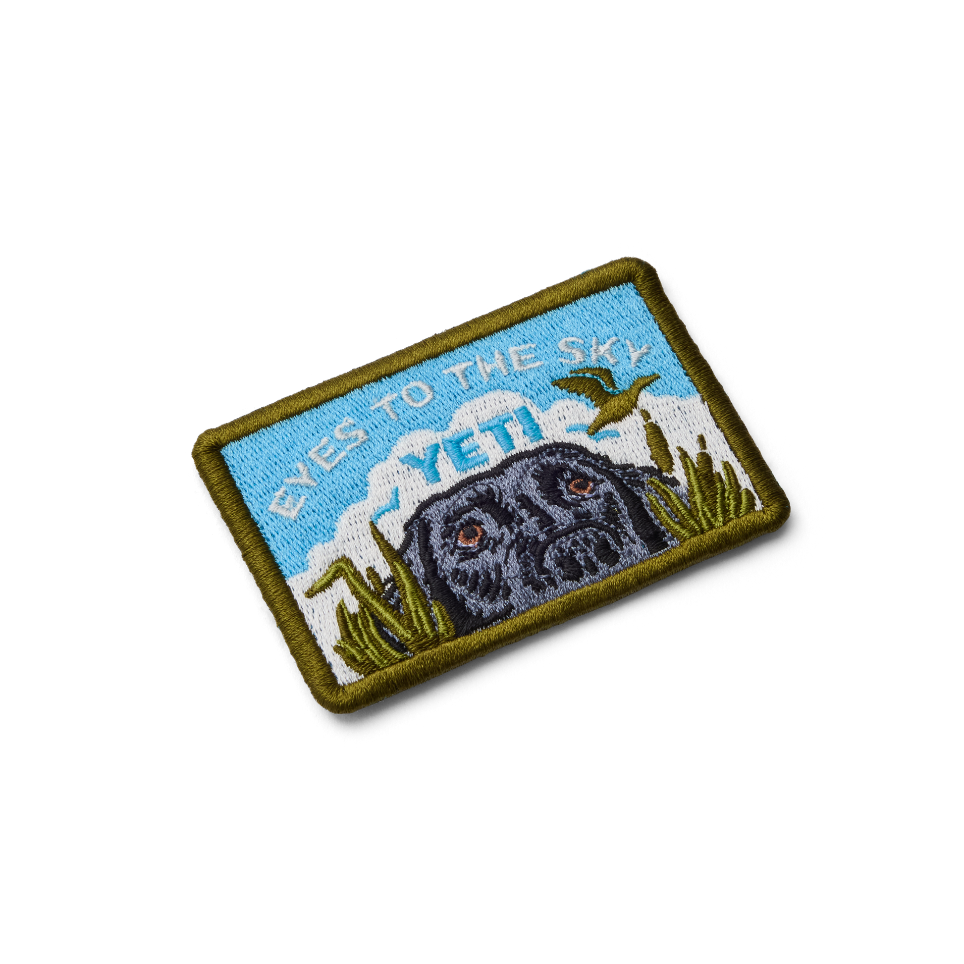 YETI Eyes to the Sky Patch Blue
