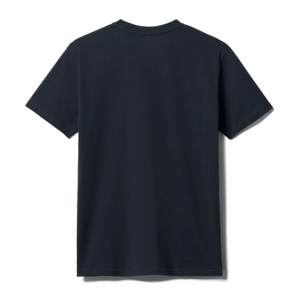 Left Chest Logo Badge Short Sleeve T-Shirt Navy