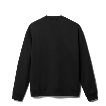 YETI™ Logo Script Fleece Crew Neck Black