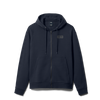 YETI Logo Badge Full Zip Hoodie Navy