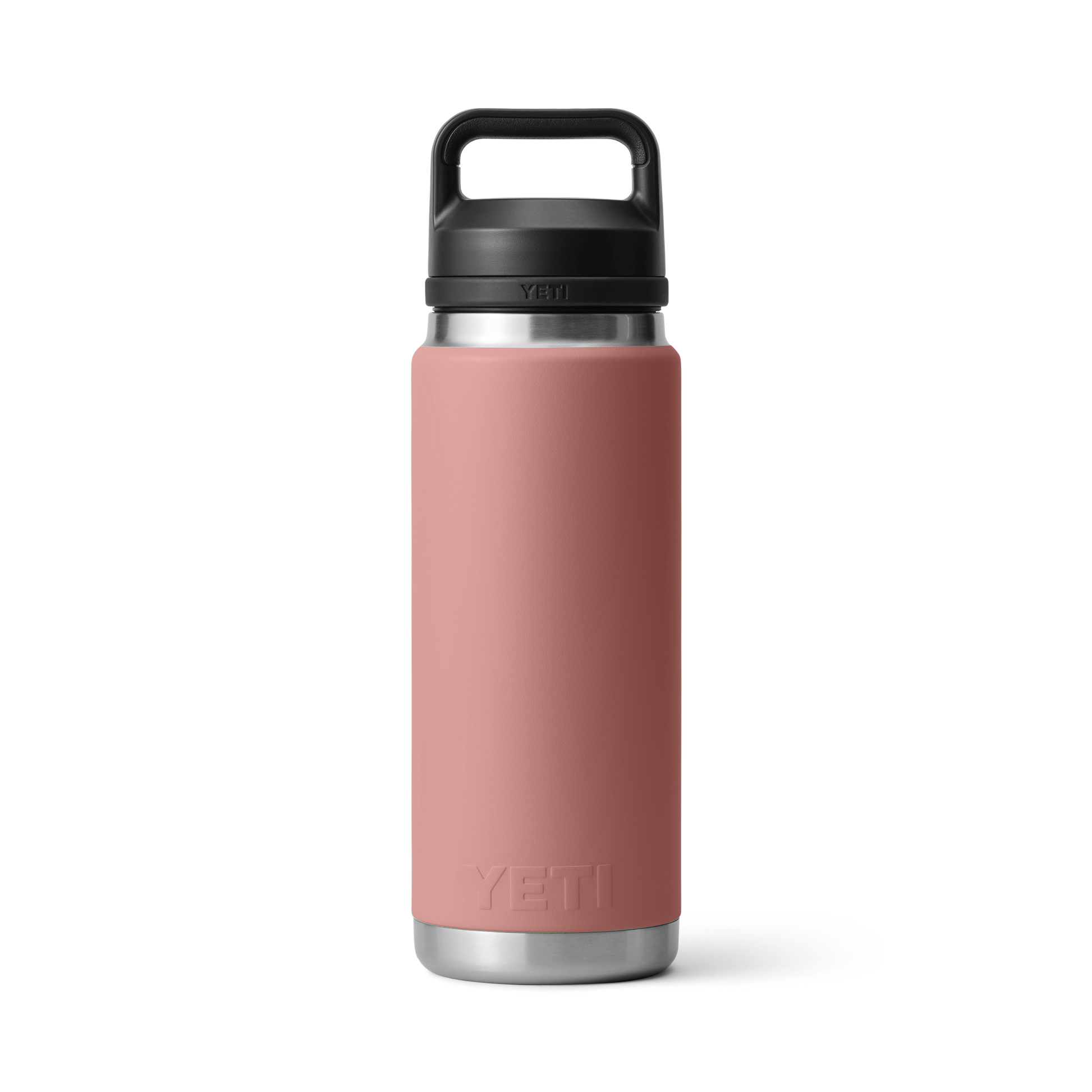 YETI Rambler® 26 oz Flasche mit Chug-Verschluss (760 ml) Sandstone Pink