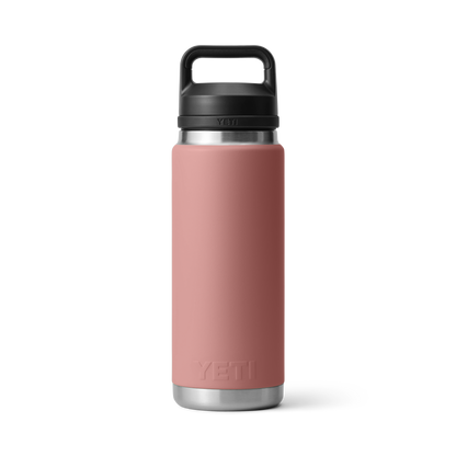 YETI Rambler® 26 oz Flasche mit Chug-Verschluss (760 ml) Sandstone Pink