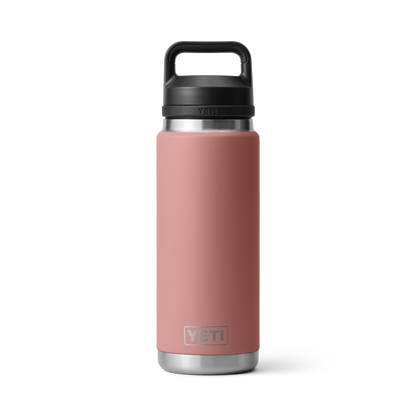 YETI Rambler® 26 oz Flasche mit Chug-Verschluss (760 ml) Sandstone Pink