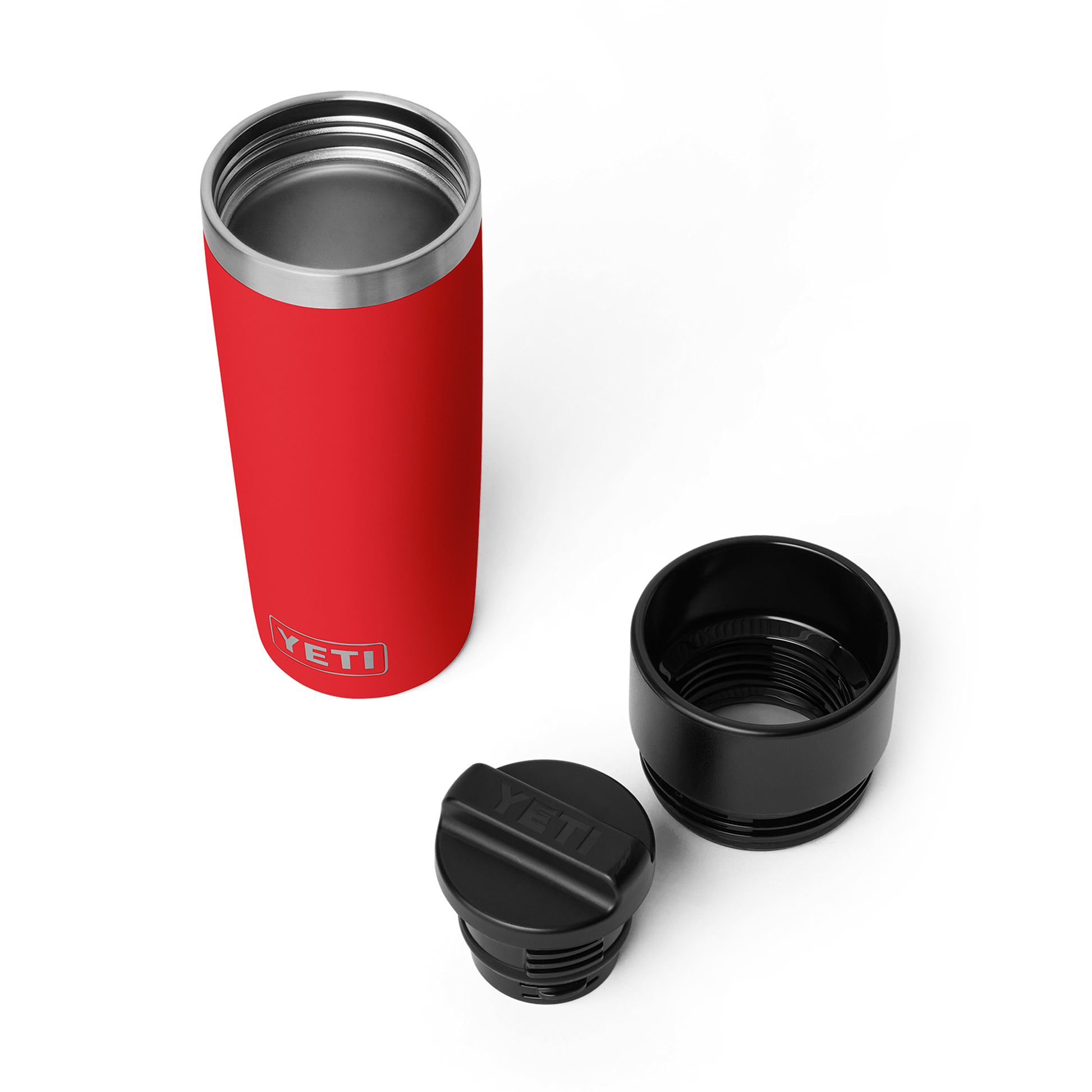 YETI Rambler® Reiseflasche 16 oz (473 ml) Rescue Red