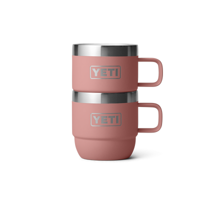 YETI Rambler® 6 oz (177 ml) Stapelbare Tasse Sandstone Pink