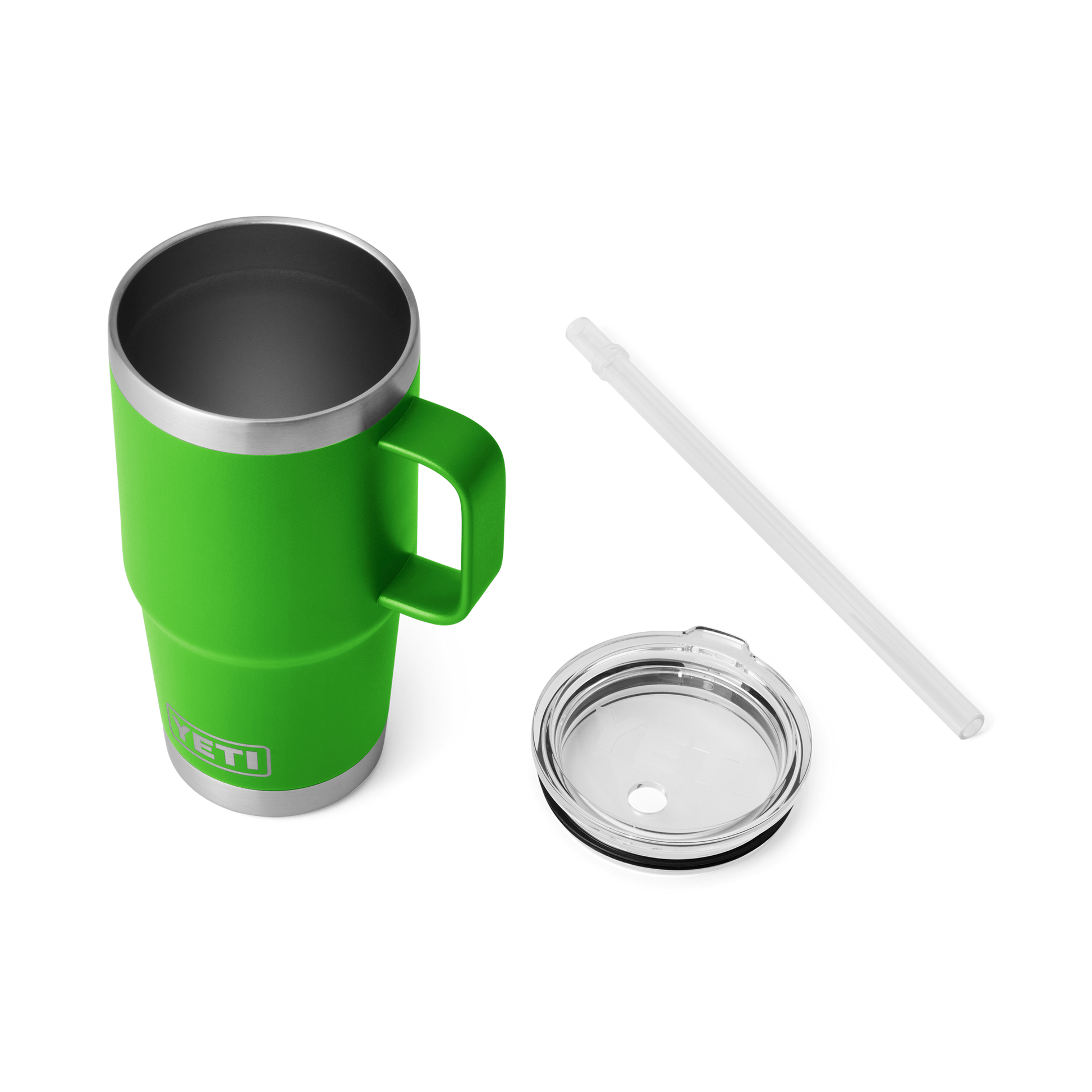 YETI Rambler® 25 oz (710 ml) Trinkbecher Mit Trinkhalm-deckel Canopy Green