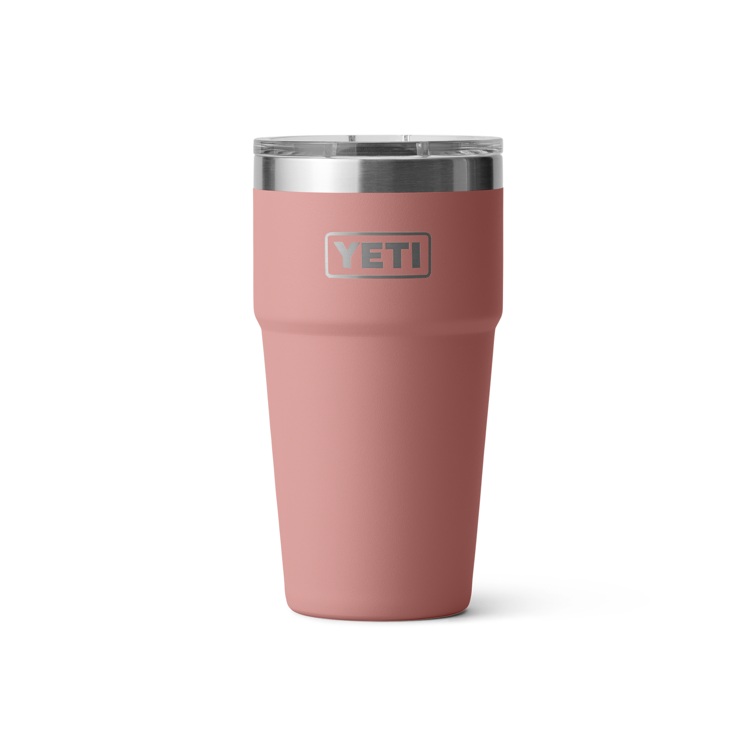 YETI Rambler® Stapelbarer Becher mit 20 oz (591 ml) Fassungsvermögen Sandstone Pink