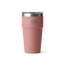 YETI Rambler® Stapelbarer Becher mit 20 oz (591 ml) Fassungsvermögen Sandstone Pink