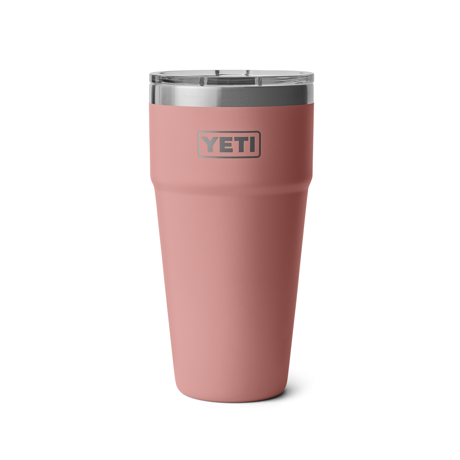 YETI Rambler® Stapelbarer Becher mit 20 oz (591 ml) Fassungsvermögen Sandstone Pink