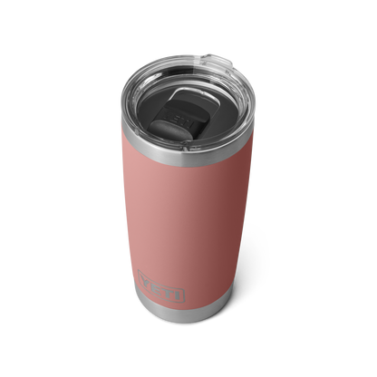 YETI Rambler® 20 oz Becher (591 ml) Sandstone Pink