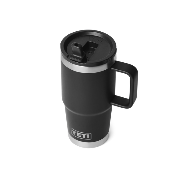 YETI Rambler® 20 oz (591 ml) Travel Straw Mug Black