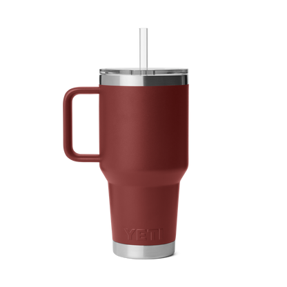 YETI Rambler® 35 oz (1 l) Straw Mug Stag Red
