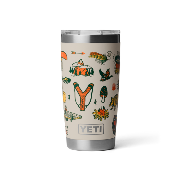 YETI Rambler® 20 oz (591 ml) Tumbler Cape Summer Camp
