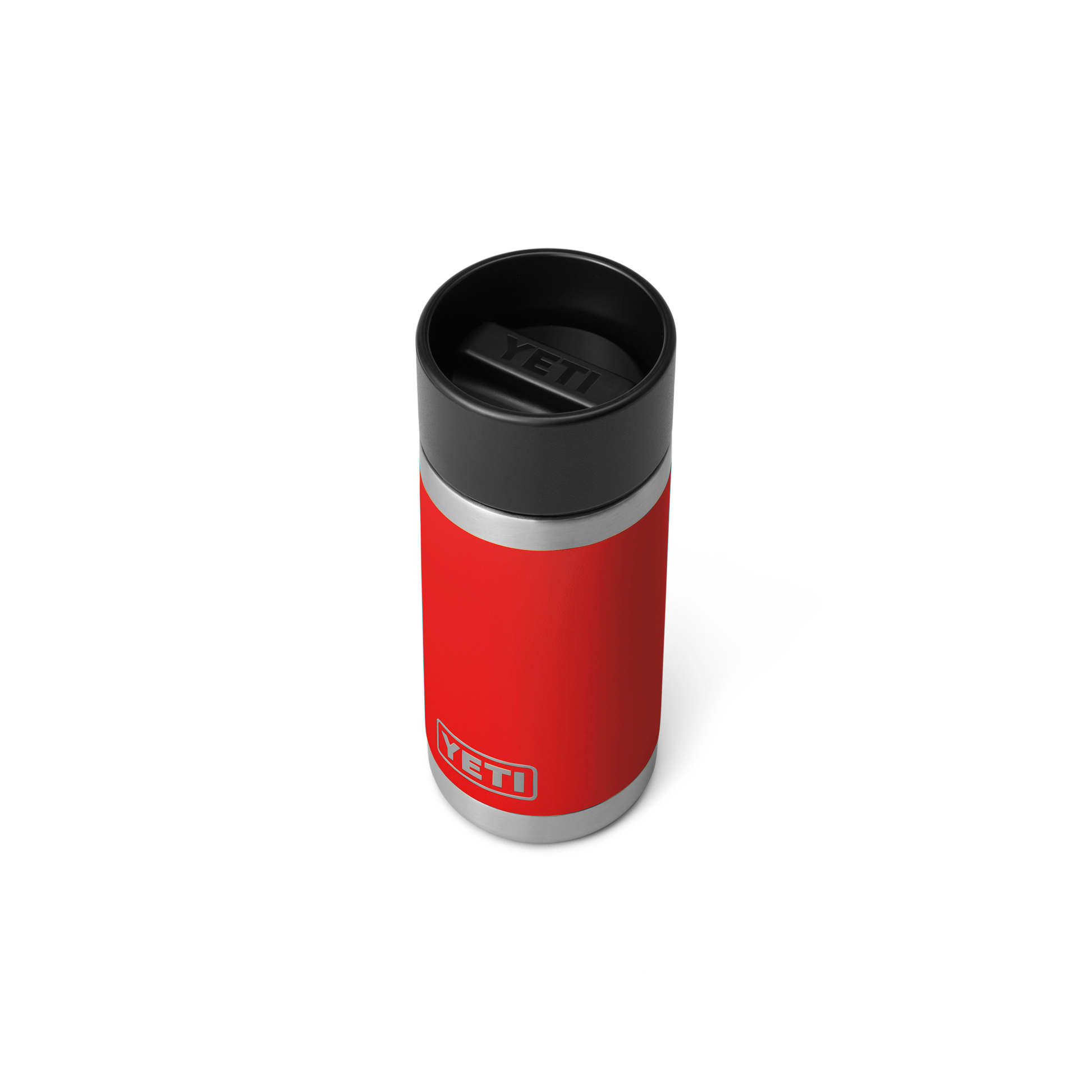 YETI Rambler® 12 oz Flasche mit HotShot-Deckel (354 ml) Rescue Red