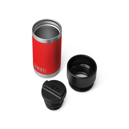 YETI Rambler® 12 oz Flasche mit HotShot-Deckel (354 ml) Rescue Red