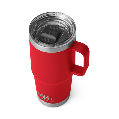 YETI Rambler® 20 oz (591 ml) Travel Mug Rescue Red