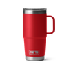 YETI Rambler® 20 oz (591 ml) Travel Mug Rescue Red