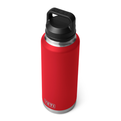 YETI Rambler® 46 oz Flasche (1,4 l) mit Chug-Verschluss Rescue Red