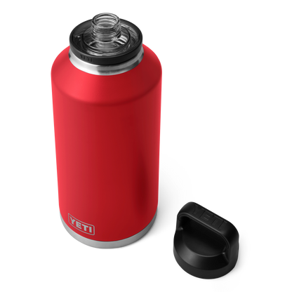 YETI Rambler® 64 oz Flasche (1,9 l) mit Chug-Verschluss Rescue Red