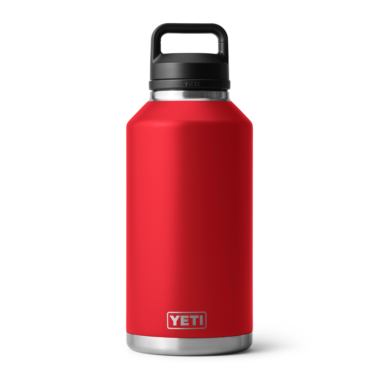 YETI Rambler® 64 oz Flasche (1,9 l) mit Chug-Verschluss Rescue Red