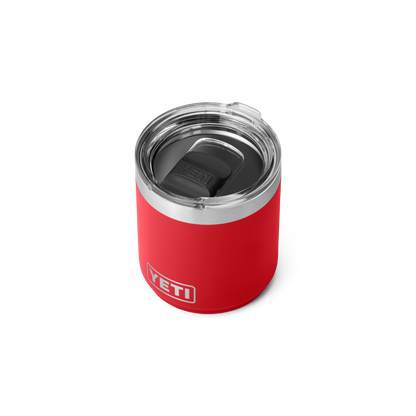 YETI Rambler® Stapelbares 10 oz Lowball (296 ml) Rescue Red