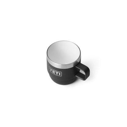 YETI Rambler® 6 oz (177 ml) Stapelbare Tasse Schwarz