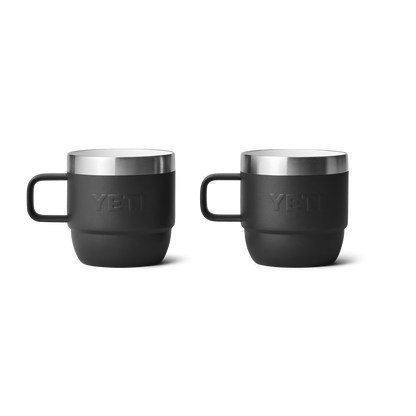 YETI Rambler® 6 oz (177 ml) Stapelbare Tasse Schwarz
