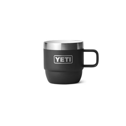 YETI Rambler® 6 oz (177 ml) Stapelbare Tasse Schwarz