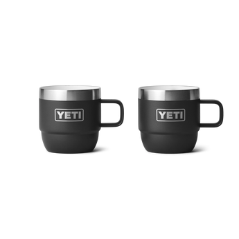 YETI Rambler® 6 oz (177 ml) Stapelbare Tasse Schwarz