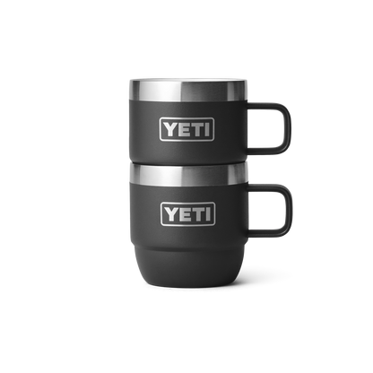 YETI Rambler® 6 oz (177 ml) Stapelbare Tasse Schwarz