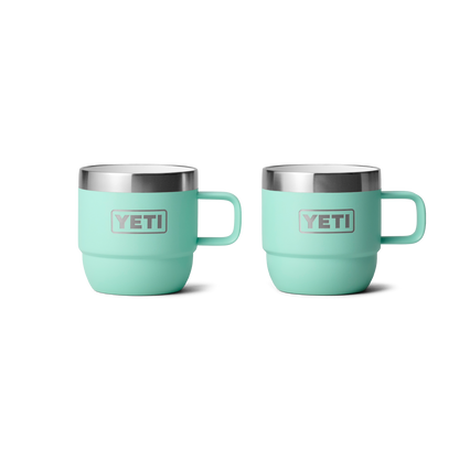 YETI Rambler® 6 oz (177 ml) Stapelbare Tasse Sea Foam