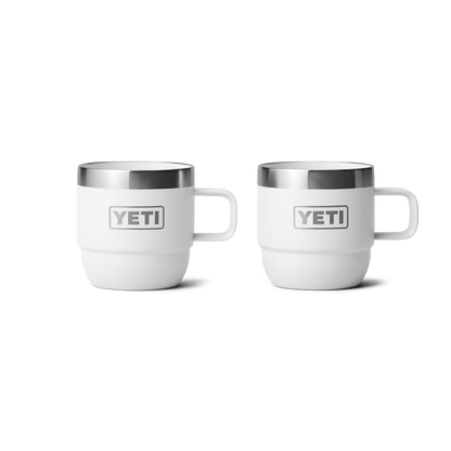 YETI Rambler® 6 oz (177 ml) Stapelbare Tasse Weiss