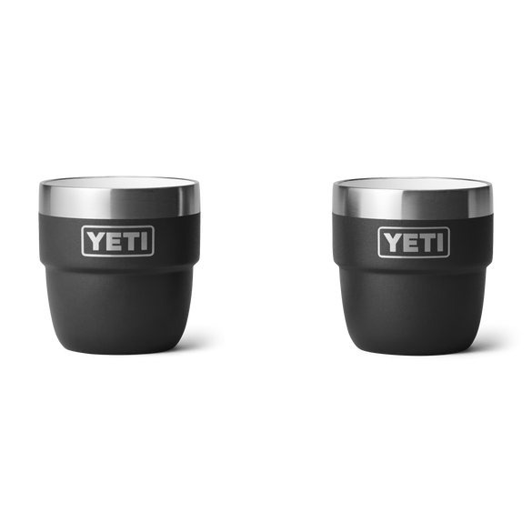 YETI Rambler® 4 oz (118-ml) Stapelbare Tasse Schwarz
