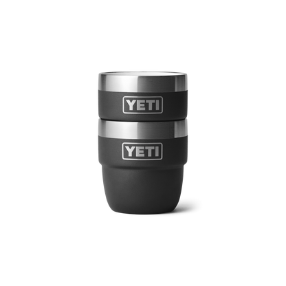 YETI Rambler® 4 oz (118-ml) Stapelbare Tasse Schwarz