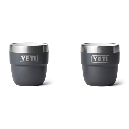 YETI Rambler® 4 oz (118-ml) Stapelbare Tasse Charcoal